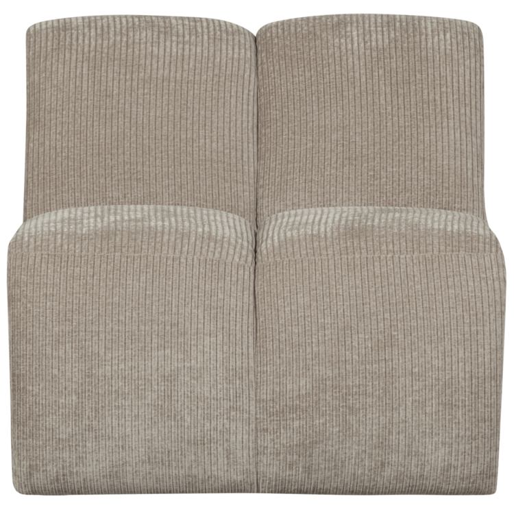 WOOOD Woood | Mojo 1-zits ribstof donker zand