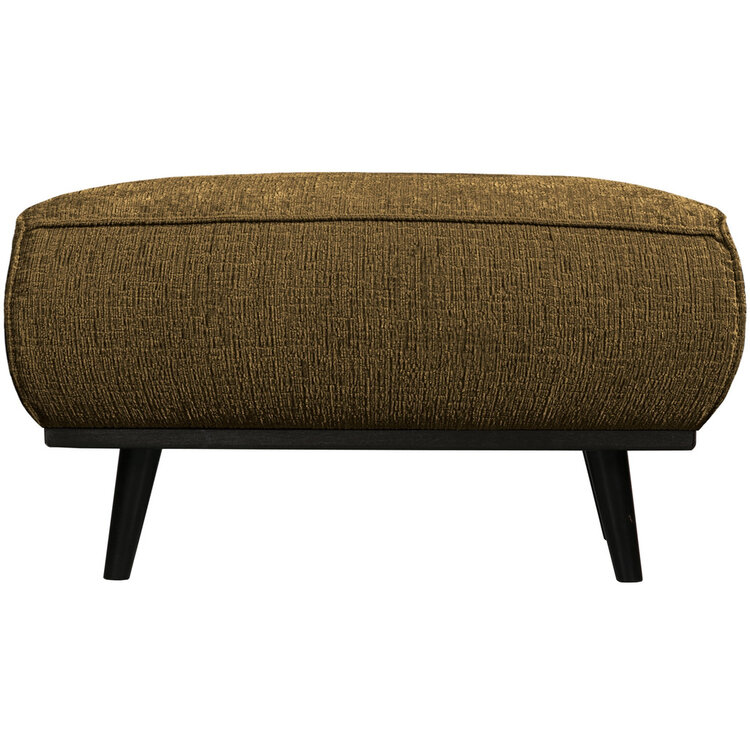WOOOD BePureHome | Hocker Statement structure velvet brass