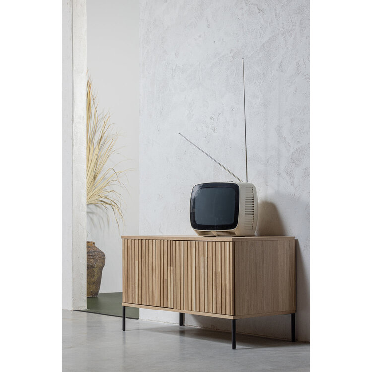 WOOOD. Woood | New Gravure tv meubel 100 cm eiken