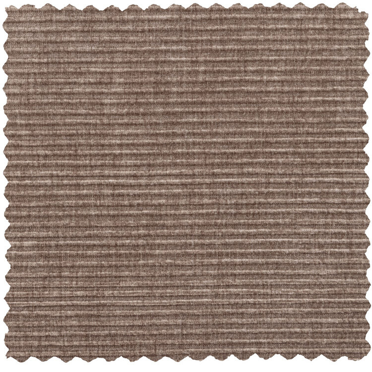 WOOOD BePureHome | Hocker Statement platte brede rib clay