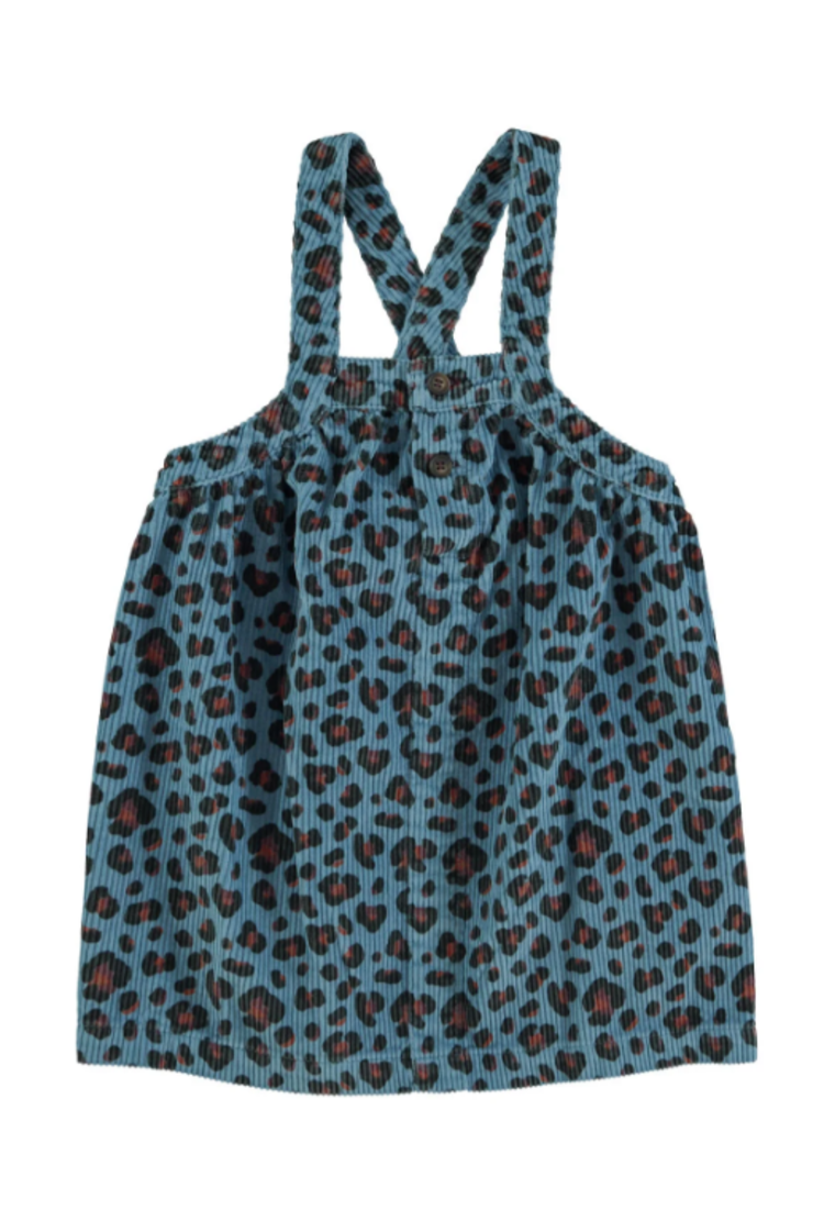 Piupiuchick Piupiuchick | Jurk Panterprint blue