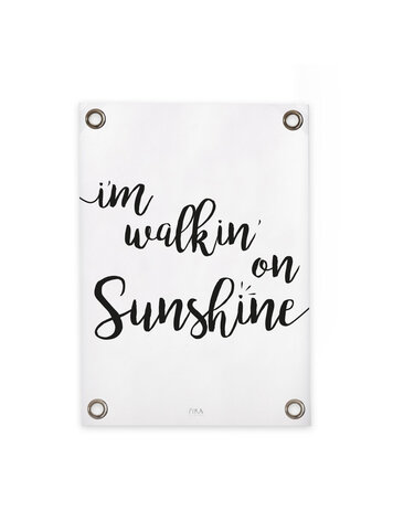 Villa Madelief VM | Tuinposter Walkin' on Sunshine