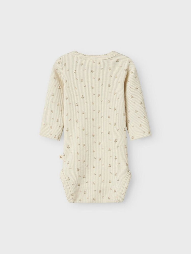 Lil Atelier Lil Atelier | Romper Gago turtledove flowers Noos