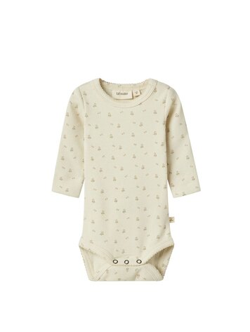 Lil Atelier Lil Atelier | Romper Gago turtledove flowers Noos