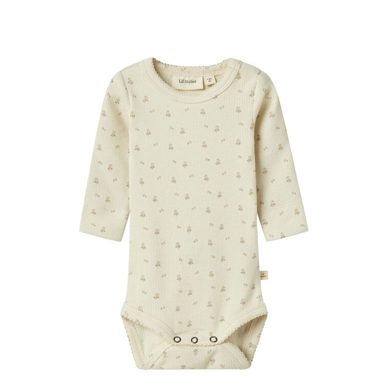Lil Atelier Lil Atelier | Romper Gago turtledove flowers Noos