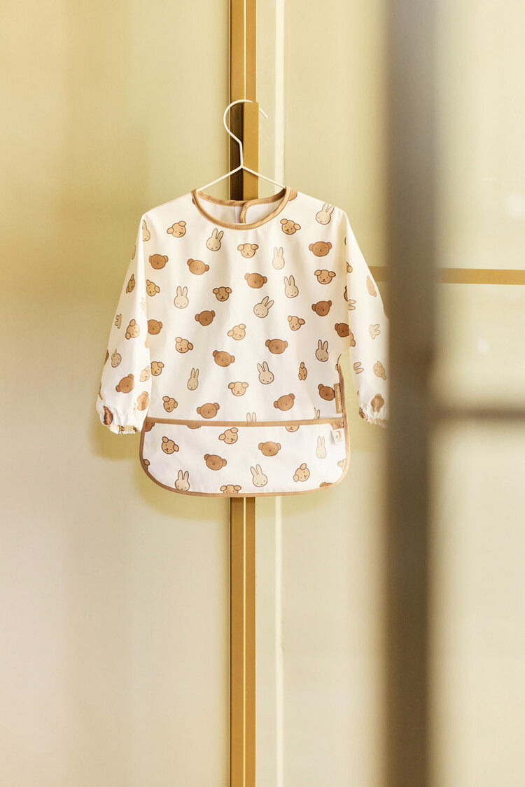 Jollein Jollein | Slab waterproof met mouw miffy and friends
