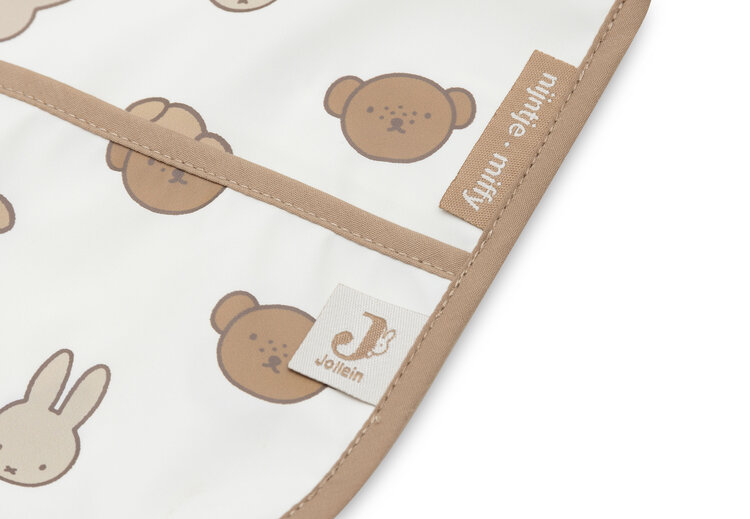 Jollein Jollein | Slab waterproof met mouw miffy and friends