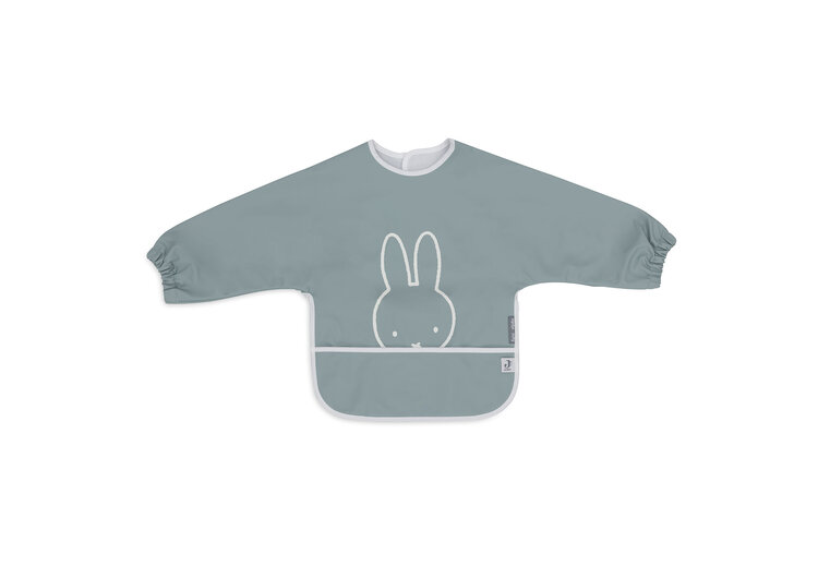 Jollein Jollein | Slab waterproof met mouw miffy peekaboo sea green