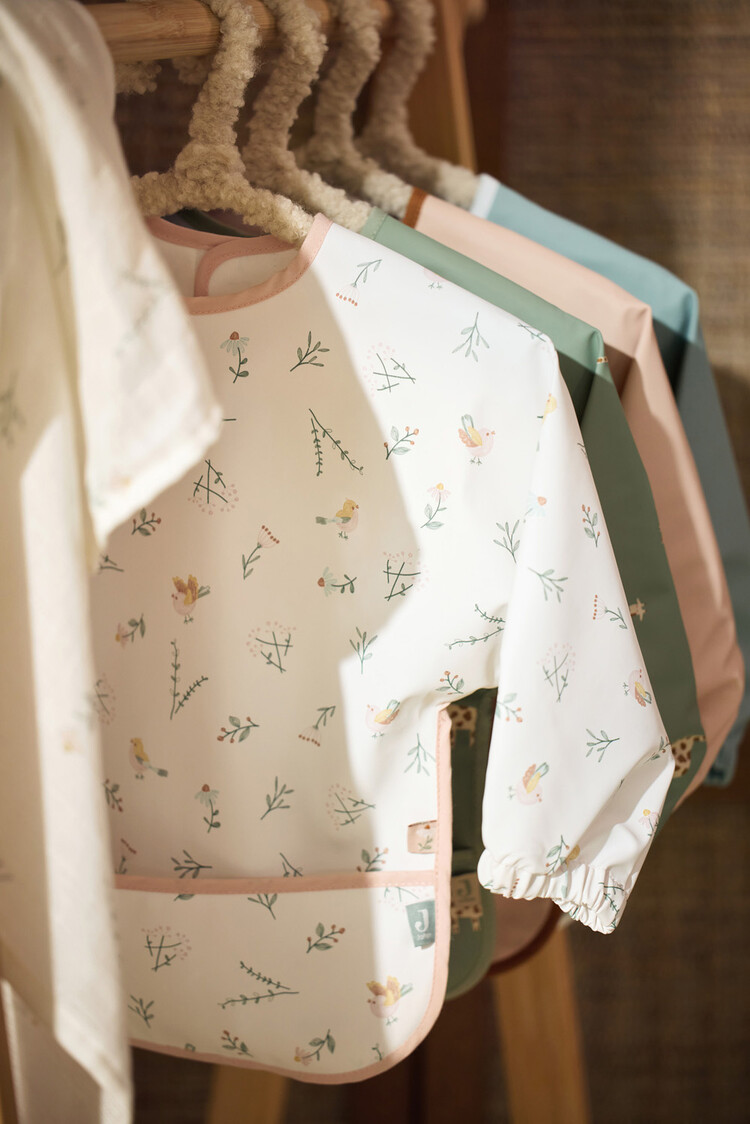Jollein Jollein | Slab waterproof met mouw lovely birds