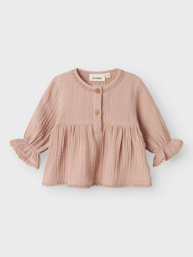 Lil Atelier Lil Atelier | Blouse Lulu misty rose