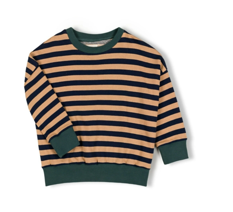 Nixnut Nixnut | Sweater Rel navy stripe