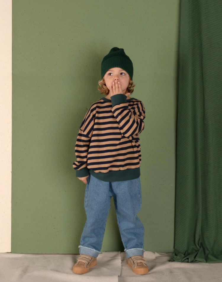 Nixnut Nixnut | Sweater Rel navy stripe