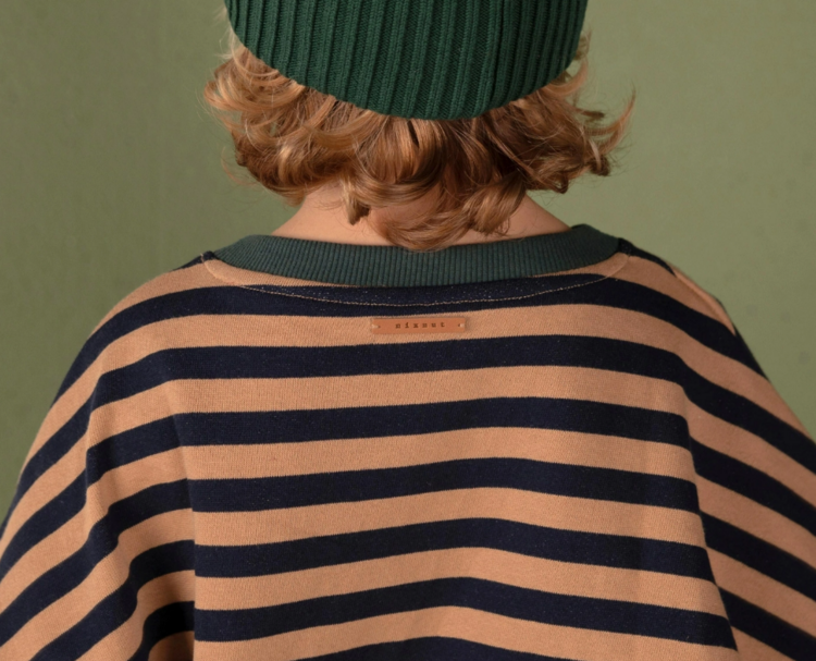 Nixnut Nixnut | Sweater Rel navy stripe