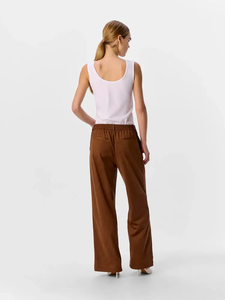 Object Object | Pantalon Lisa wide suede look