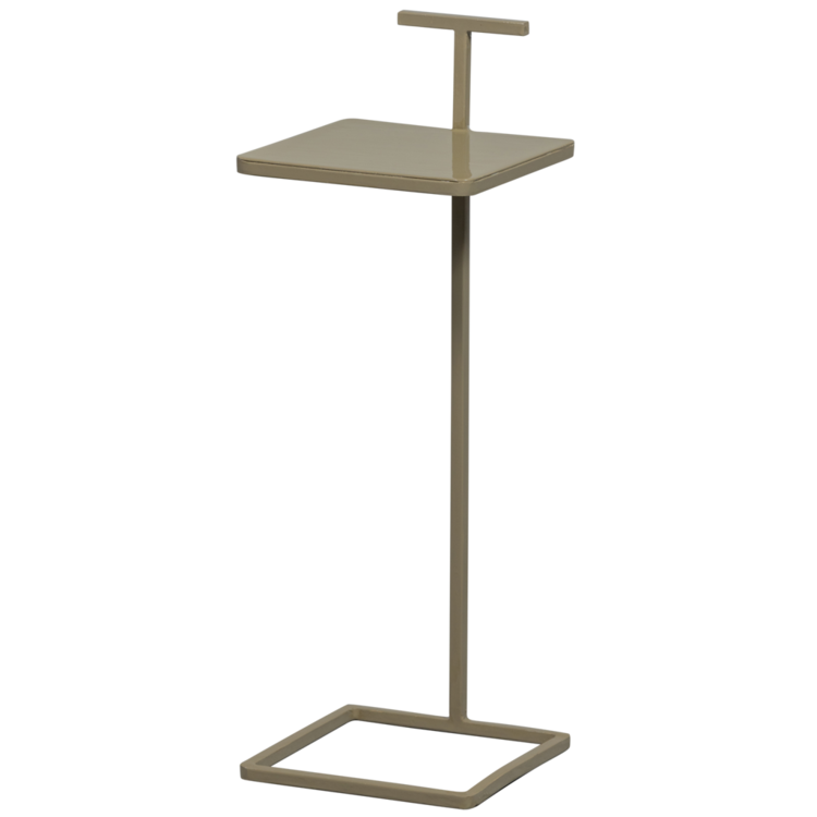 WOOOD Woood | Bijzettafel Toste metaal donker zand