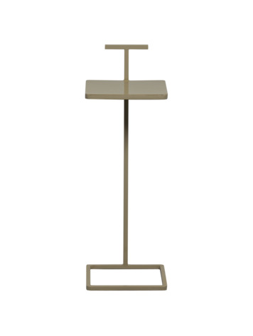 WOOOD Woood | Bijzettafel Toste metaal donker zand