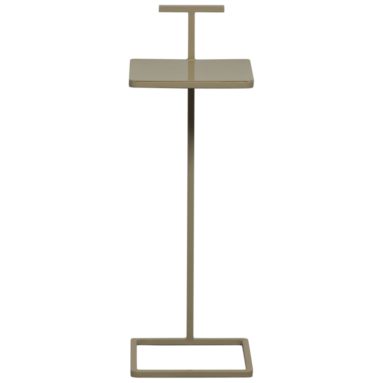 WOOOD Woood | Bijzettafel Toste metaal donker zand