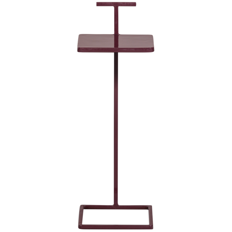 WOOOD Woood | Bijzettafel Tose metaal aubergine