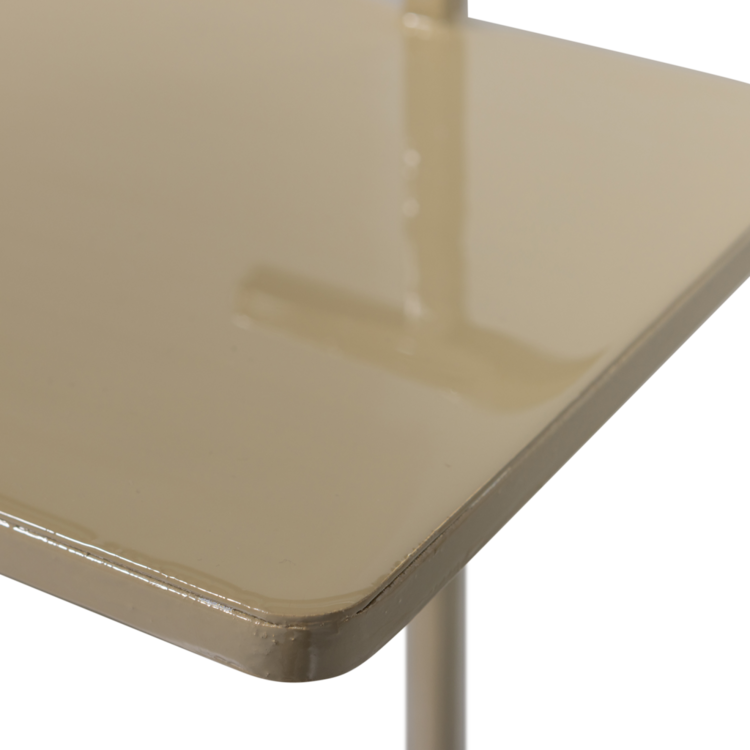 WOOOD Woood | Bijzettafel Toste metaal donker zand