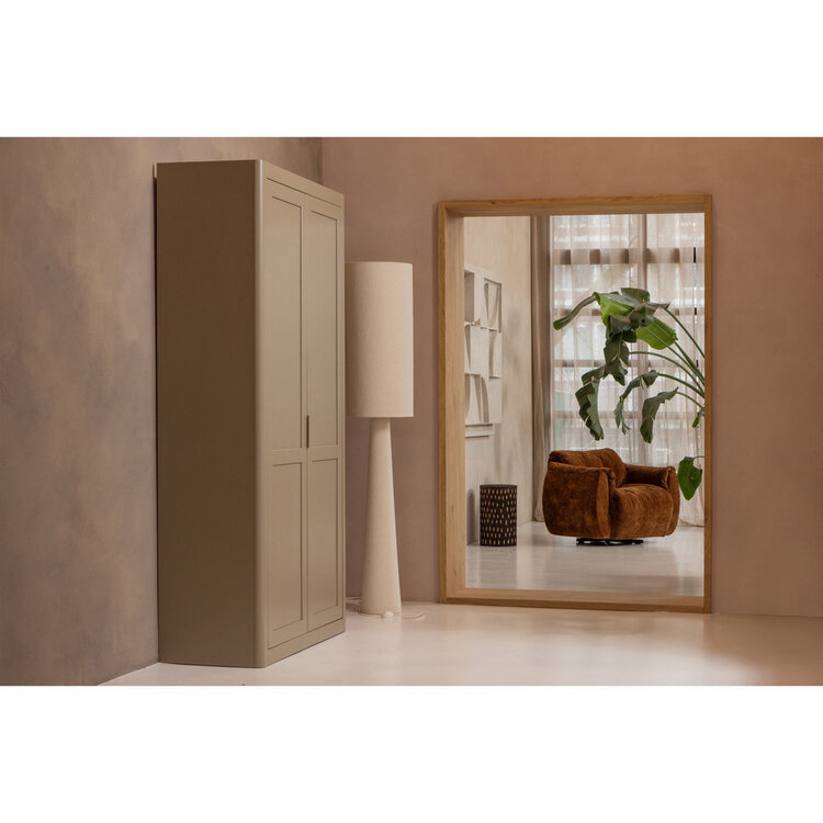 WOOOD Woood | Vloerlamp XL boucle naturel 187cm