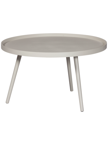 WOOOD Woood | Bijzettafel Mesa XL antique beige 78cm