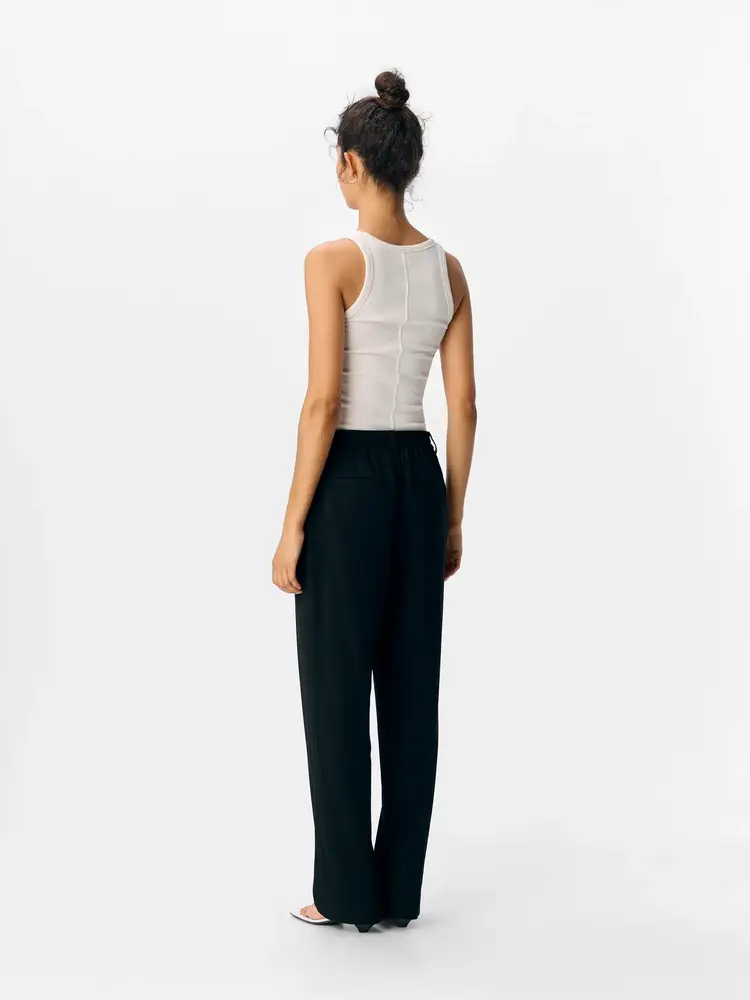 Object Object | Pantalon Lisa wide zwart