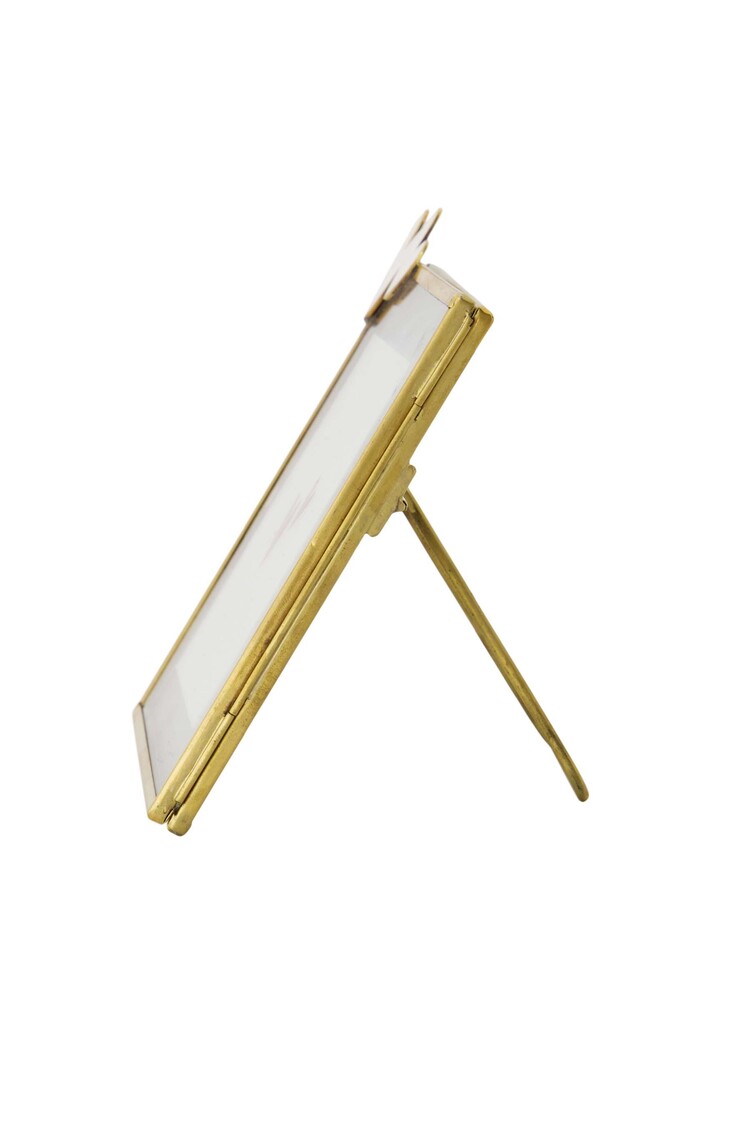 Zusss Zusss | Fotolijstje metaal hartjes wit/goud