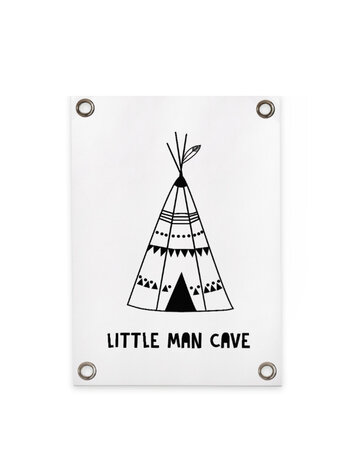 Villa Madelief VM | Tuinposter Little man cave