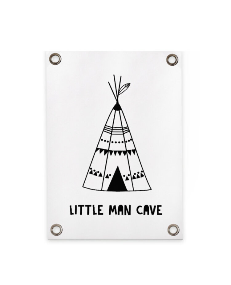 Villa Madelief VM | Tuinposter Little man cave