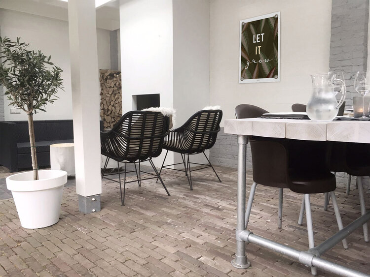 Villa Madelief VM | Tuinposter Let it grow