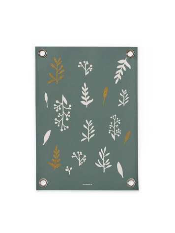 Villa Madelief VM | Tuinposter Leaves groen