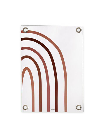 Villa Madelief VM | Tuinposter Regenboog fragment