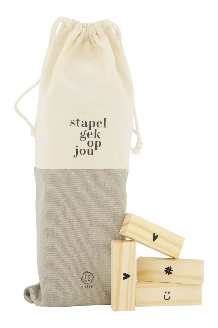 Zusss Zusss | Spelletje Stapelgek op jou