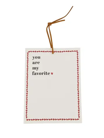 Zusss Zusss | Geurzakje favorite wit/rood