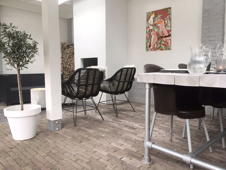 Villa Madelief VM | Tuinposter Kaketoe