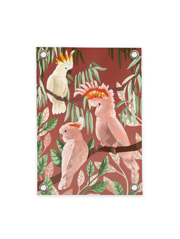 Villa Madelief VM | Tuinposter Kaketoe