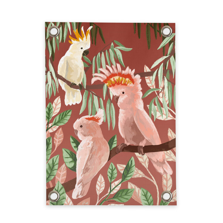 Villa Madelief VM | Tuinposter Kaketoe