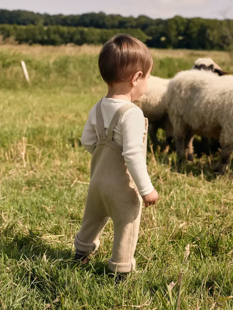 Lil Atelier Lil Atelier | Romper wol Nalu durtledove