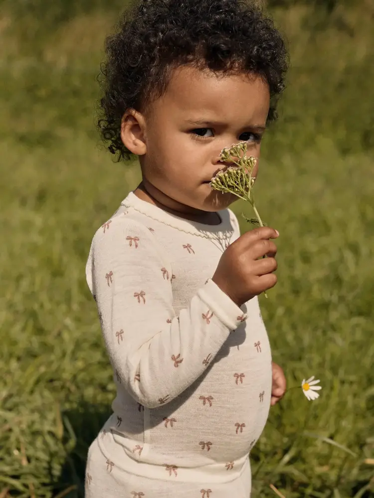 Lil Atelier Lil Atelier | Romper Nalu wol strikjes