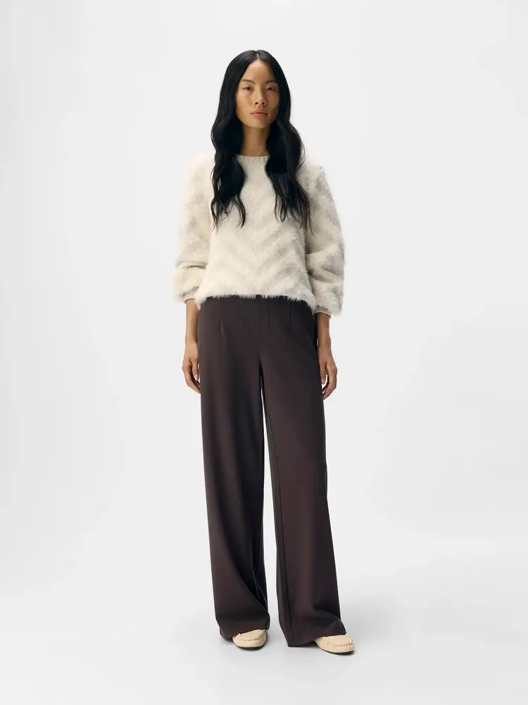 Object Object | Pantalon Lisa wide seal brown