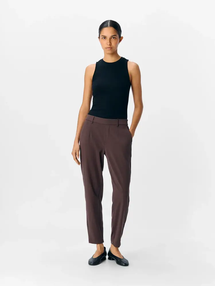 Object Object | Pantalon Lisa slim seal brown
