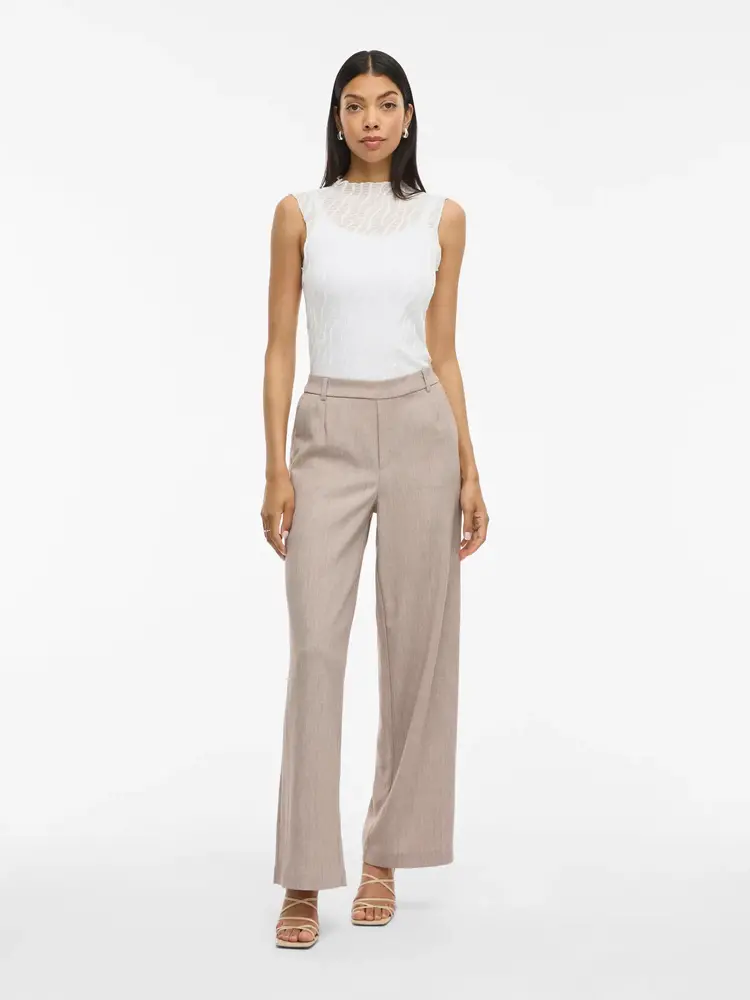Vila Vila | Pantalon Varone natural melange