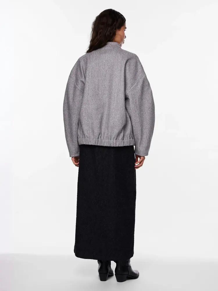 Pieces Pieces | Bomber Debbie grijs Noos