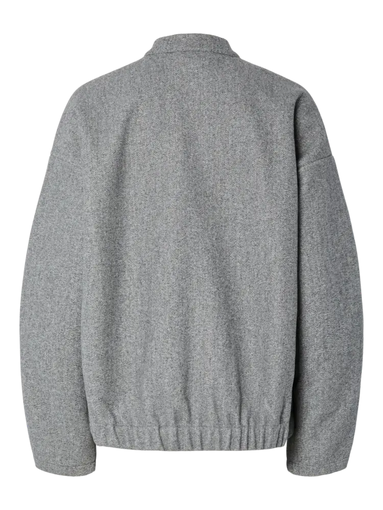 Pieces Pieces | Bomber Debbie grijs Noos