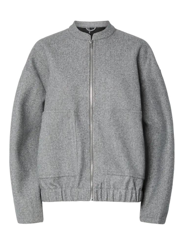 Pieces Pieces | Bomber Debbie grijs Noos