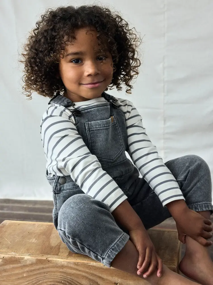 Lil Atelier Lil Atelier | Tuinbroek Lulia gray denim