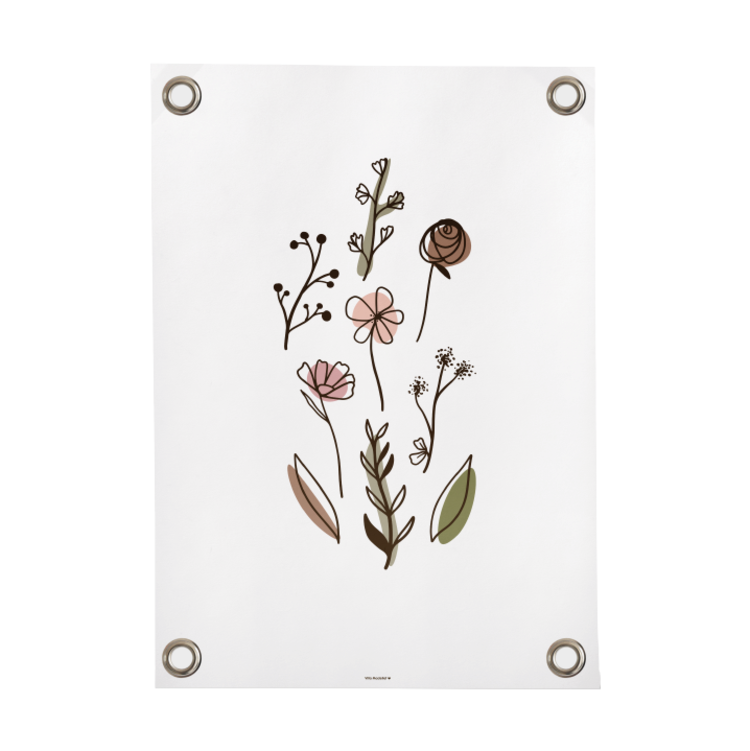 Villa Madelief VM | Tuinposter Picked flowers