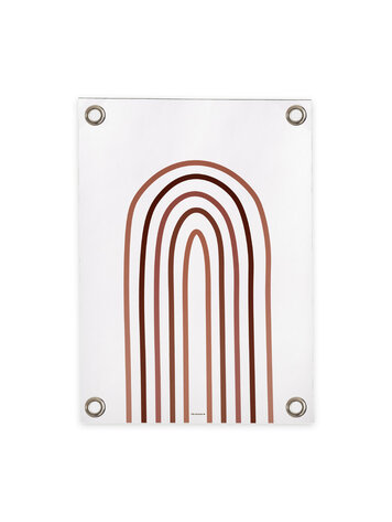 Villa Madelief VM | Tuinposter Regenboog