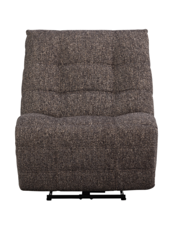 WOOOD Woood | Relaxfauteuil Hein antraciet/bruin
