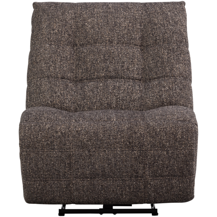 WOOOD Woood | Relaxfauteuil Hein antraciet/bruin